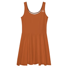 Charger l'image dans la galerie, Afan burnt orange skater dress
