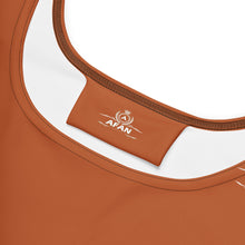 Charger l'image dans la galerie, Afan burnt orange skater dress
