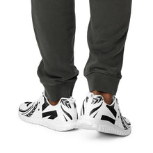 Charger l'image dans la galerie, Afan white &amp; black royalty men’s athletik shoes
