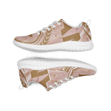 Charger l'image dans la galerie, Afan rose gold royalty men’s athletik shoes
