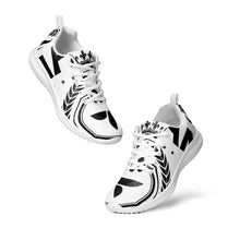 Charger l'image dans la galerie, Afan white &amp; black royalty men’s athletik shoes
