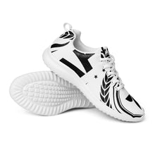 Charger l'image dans la galerie, Afan white &amp; black royalty men’s athletik shoes
