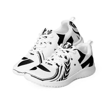 Charger l'image dans la galerie, Afan white &amp; black royalty men’s athletik shoes
