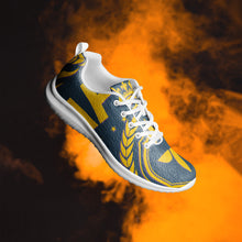 Charger l'image dans la galerie, Afan gold, purple &amp; blue royalty men’s athletik shoes
