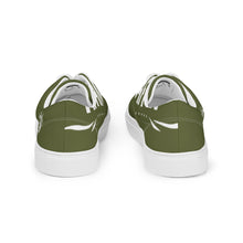 Charger l'image dans la galerie, Afan army green &amp; white liberty shoes for men
