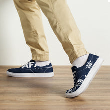 Charger l'image dans la galerie, Afan navy &amp; white liberty shoes for men
