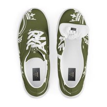 Charger l'image dans la galerie, Afan army green &amp; white liberty shoes for men
