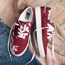 Charger l'image dans la galerie, Afan burgundy &amp; white liberty shoes for men

