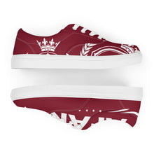 Charger l'image dans la galerie, Afan burgundy &amp; white liberty shoes for men
