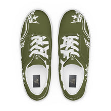 Charger l'image dans la galerie, Afan army green &amp; white liberty shoes for men

