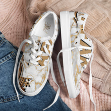 Charger l'image dans la galerie, Afan gold marble liberty shoes for men
