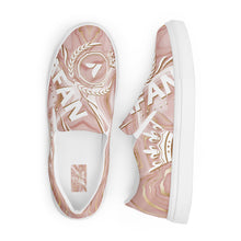 Charger l'image dans la galerie, Afan rose gold men’s slip-on shoes

