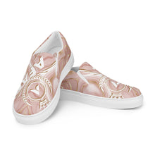 Charger l'image dans la galerie, Afan rose gold men’s slip-on shoes
