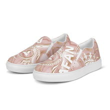 Charger l'image dans la galerie, Afan rose gold men’s slip-on shoes
