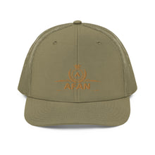 Charger l'image dans la galerie, Afan gold embroid logo trucker cap
