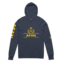 Charger l'image dans la galerie, Afan couronne yellow logo hooded tee
