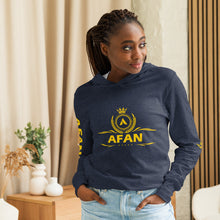 Charger l'image dans la galerie, Afan couronne yellow logo hooded tee
