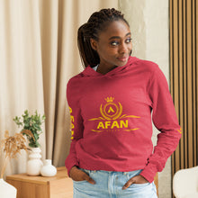 Charger l'image dans la galerie, Afan couronne yellow logo hooded tee
