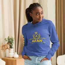 Charger l'image dans la galerie, Afan couronne yellow logo hooded tee
