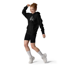 Charger l'image dans la galerie, Afan unisex hoodie white embroidery
