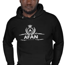 Charger l'image dans la galerie, Afan unisex hoodie white embroidery
