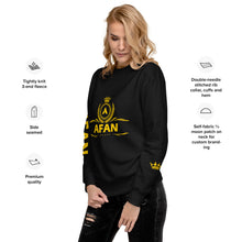 Charger l'image dans la galerie, Afan couronne yellow logo sweatshirt
