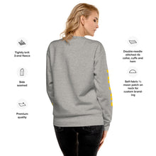 Charger l'image dans la galerie, Afan couronne yellow logo sweatshirt

