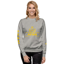 Charger l'image dans la galerie, Afan couronne yellow logo sweatshirt
