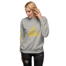 Charger l'image dans la galerie, Afan couronne yellow logo sweatshirt
