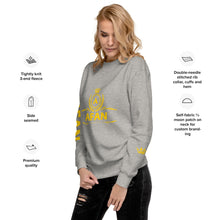 Charger l'image dans la galerie, Afan couronne yellow logo sweatshirt

