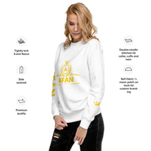 Charger l'image dans la galerie, Afan couronne yellow logo sweatshirt
